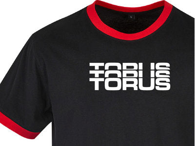 Classic Unisex Ringer Tee - Black/Red