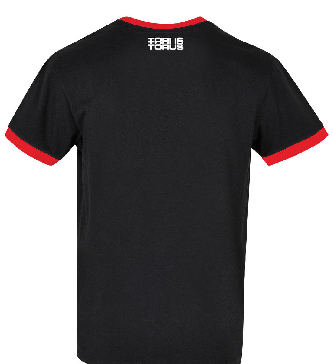 Classic Unisex Ringer Tee - Black/Red