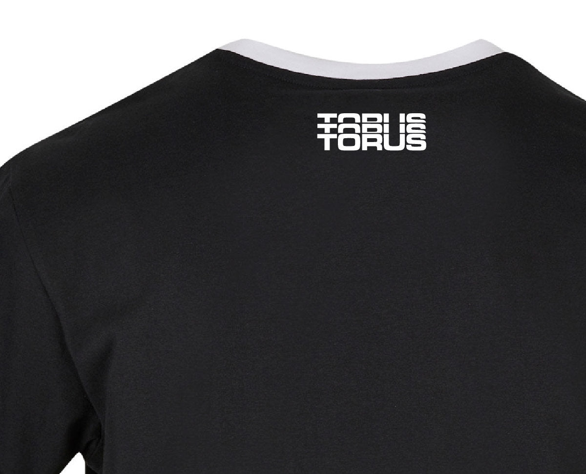 Classic Unisex Ringer Tee - Black/White